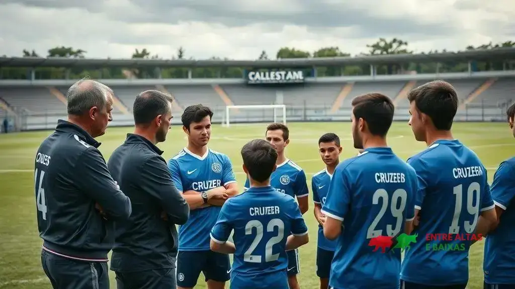 Pedro Lourenço e Adilson intensificam mudanças na base do Cruzeiro