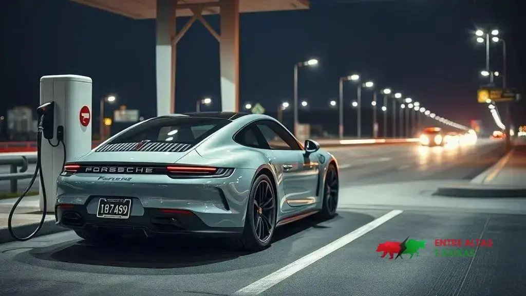 Porsche Expande Rede de Carregadores Ultrarrápidos em 66 Novos Pontos até 2030