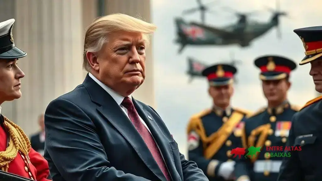 Tarifas Comerciais e Acordos de Tecnologia: Visita de Trump ao Reino Unido