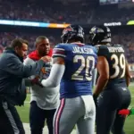Torcedor dos Bills banido por agredir Lamar Jackson e Hopkins — 41 a 40
