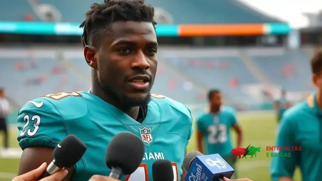 Tyreek Hill fala sobre denúncia e se concentra nos Dolphins após derrota por 33-8