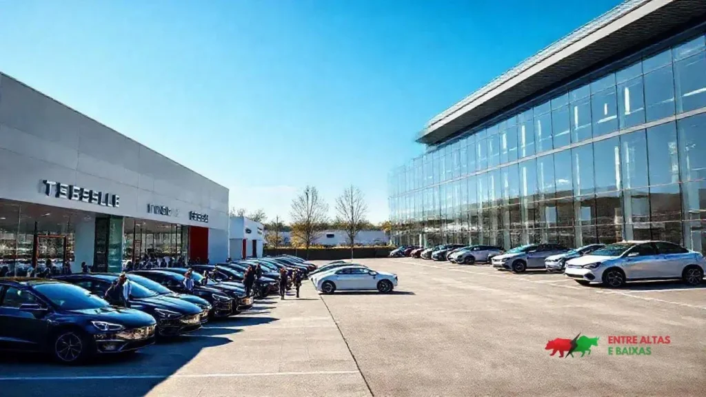 Vendas da Tesla na Europa caem pelo 8º mês seguido