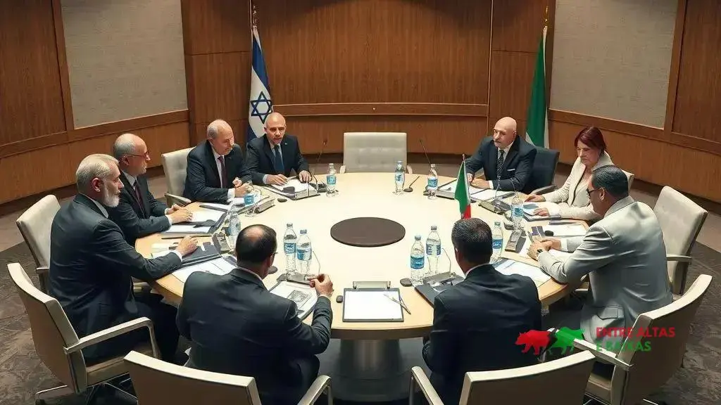 Acordo de Troca de Reféns entre Israel e Hamas em Negociações no Egito