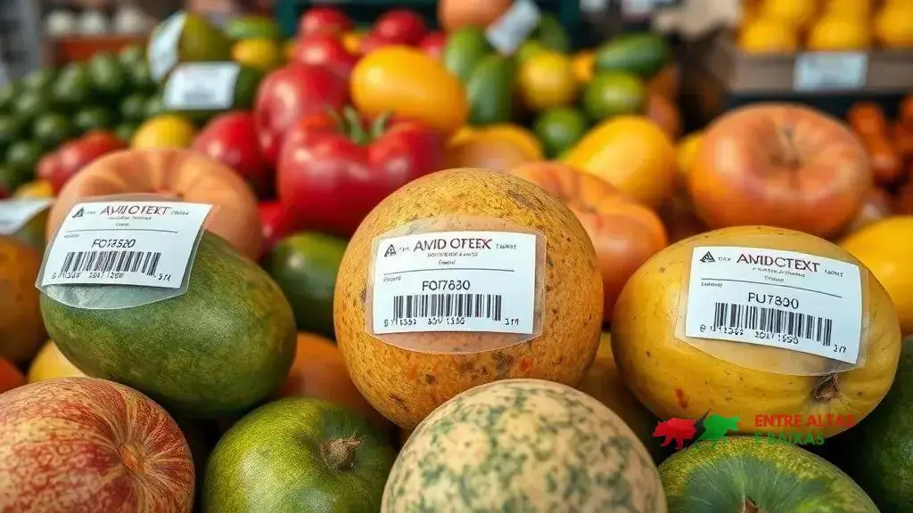 Adesivos em Frutas: O Que Eles Realmente Indicam Sobre o Cultivo
