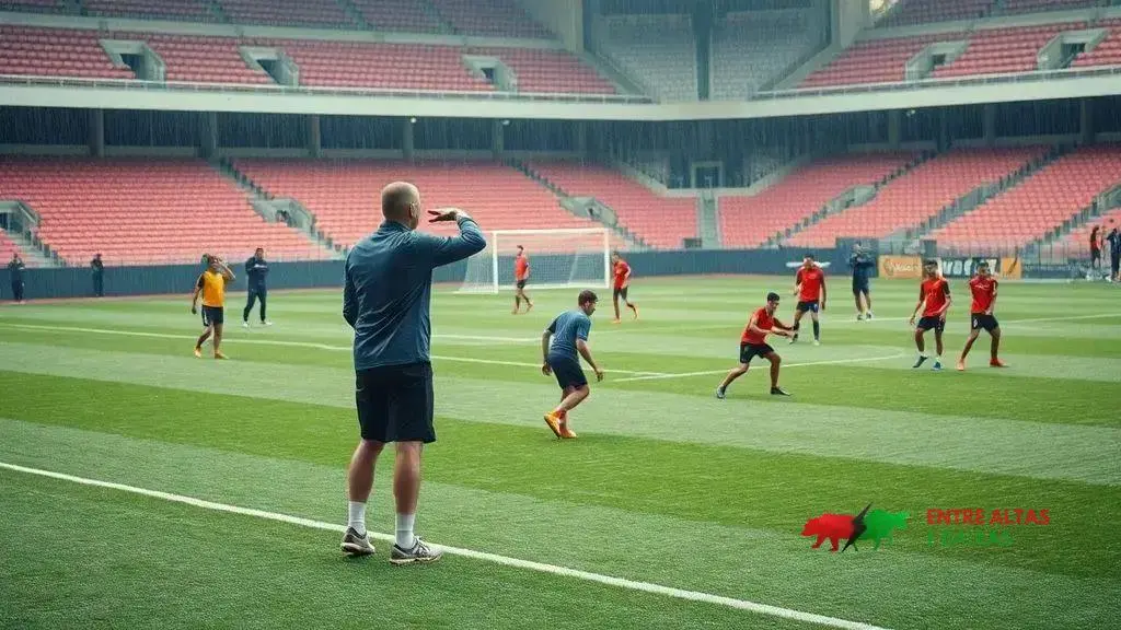 Ancelotti comanda treino em Seul com seleção quase completa e mistério na escalação