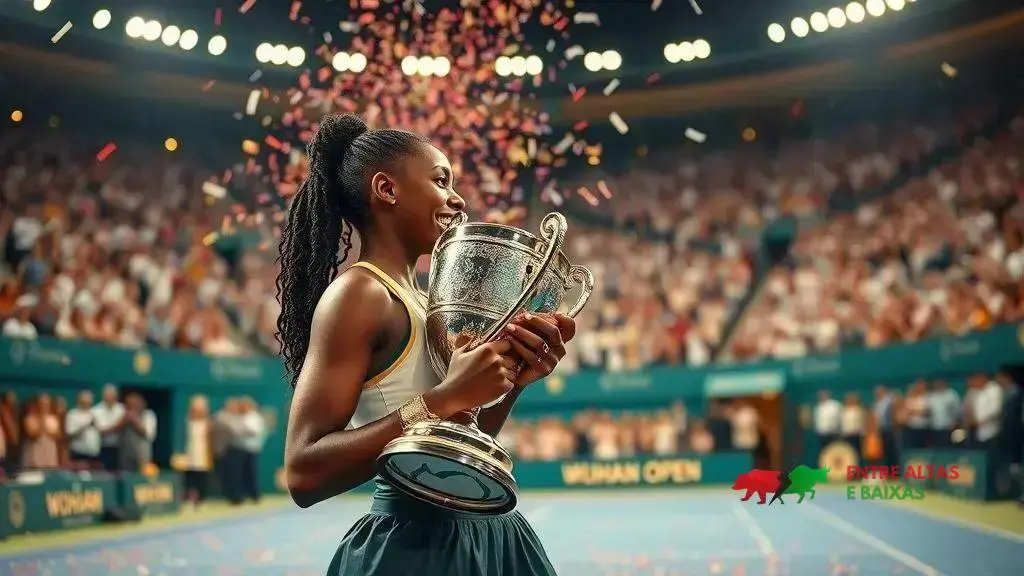 Coco Gauff vence Jessica Pegula 6-4, 7-5 e conquista Wuhan Open