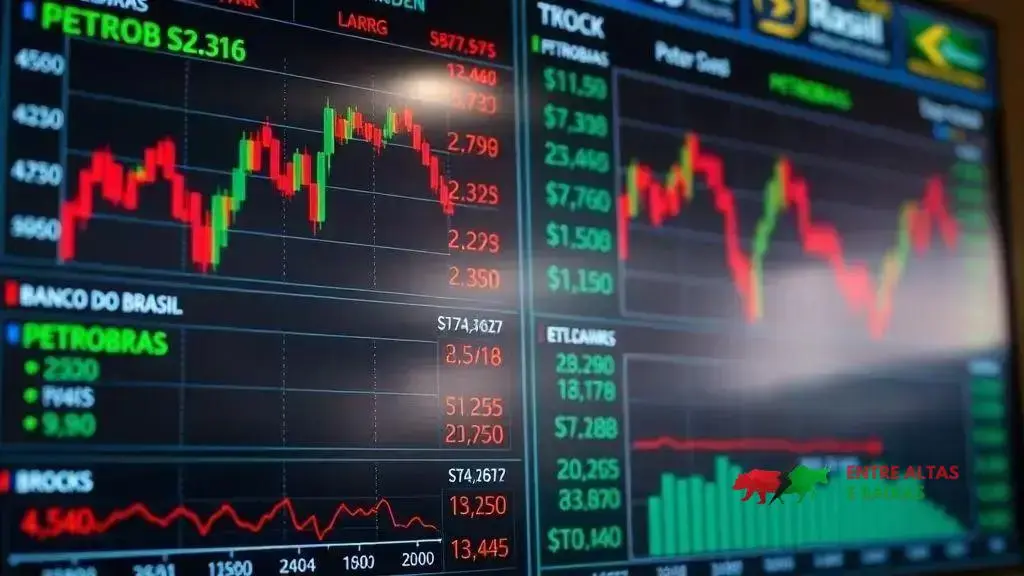 Day trade: Compre Petrobras (PETR4) e venda Banco do Brasil (BBAS3)