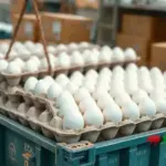 Exportações brasileiras de ovos crescem 39,7% em setembro e superam US$ 80 milhões