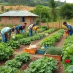 Horta Comunitária do Cantor Zeca Pagodinho Distribui Mais de 1 Tonelada de Alimentos
