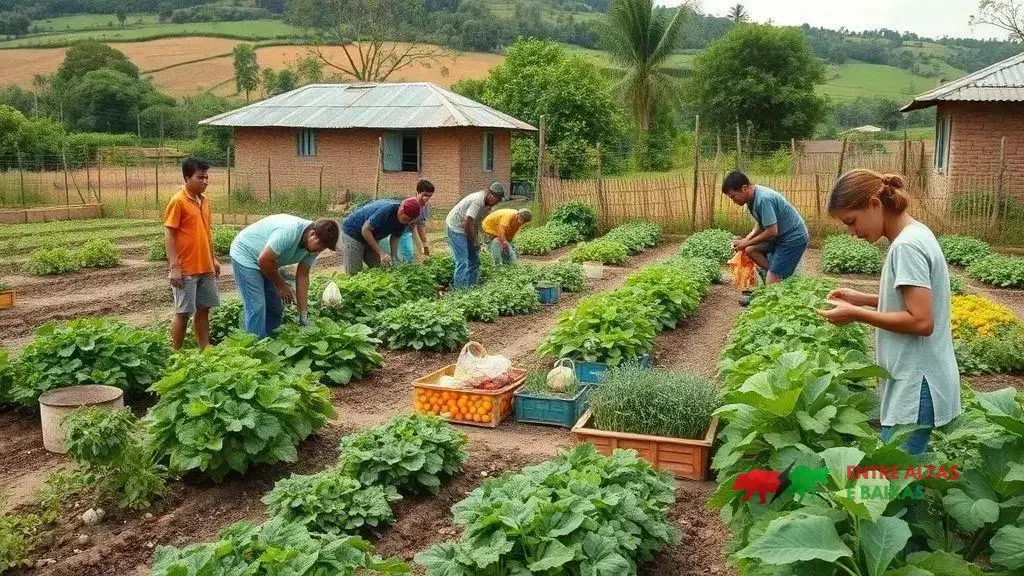 Horta Comunitária do Cantor Zeca Pagodinho Distribui Mais de 1 Tonelada de Alimentos