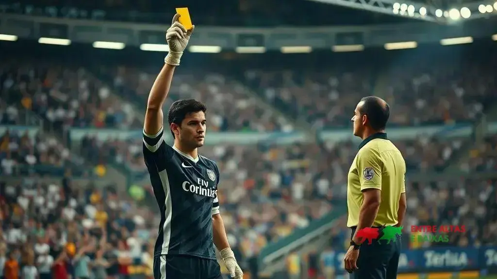 Hugo Souza recebe 3º amarelo e cumprirá suspensão contra o Santos
