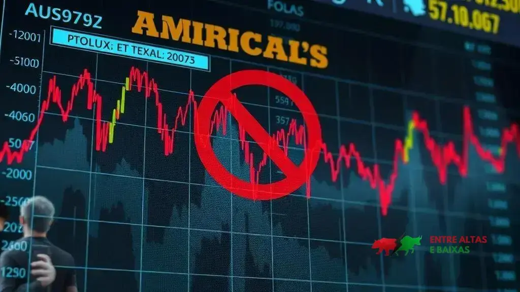 Queda de 7,15% nas ações da Americanas após nova delação do MPF