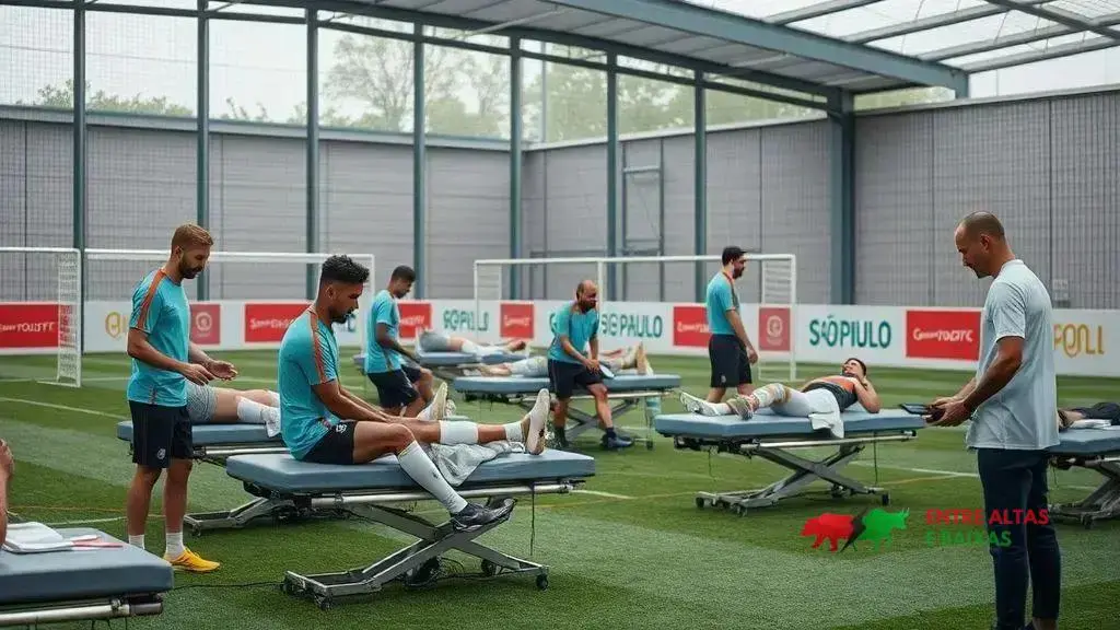 São Paulo dá três dias de folga ao elenco; lesionados seguem no CT